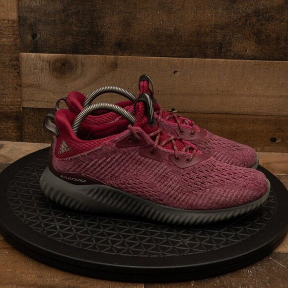 ADIDAS ALPHABOUNCE 3 WOMENS ATHLETIC SHOES RUNNING GYM MAROON RED SIZE 9 - Picture 9 of 9